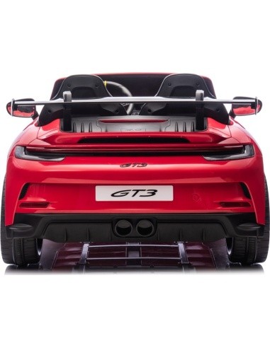 Elektromobilis Porsche 911 GT3 STRONG MP4, raudonas