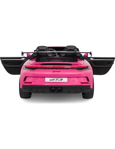 Elektromobilis Porsche 911 GT3 STRONG MP4, rožinis