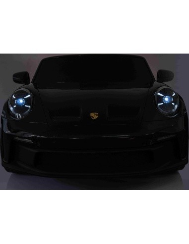 Elektromobilis Porsche 911 GT3 STRONG, juodas