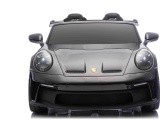 Elektromobilis Porsche 911 GT3 STRONG, juodas
