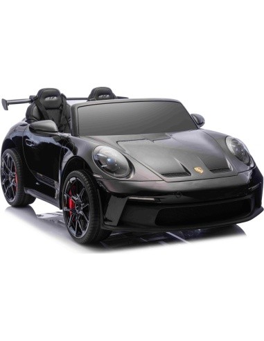 Elektromobilis Porsche 911 GT3 STRONG, juodas
