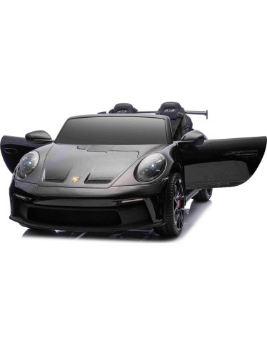 Elektromobilis Porsche 911 GT3 STRONG, juodas