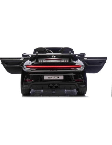 Elektromobilis Porsche 911 GT3 STRONG, juodas