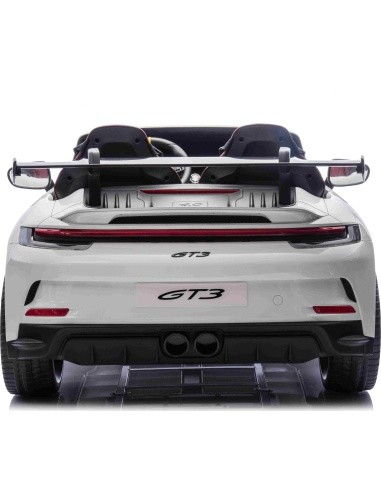 Elektromobilis Porsche 911 GT3 STRONG MP4, baltas