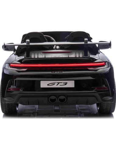 Elektromobilis Porsche 911 GT3 juodas