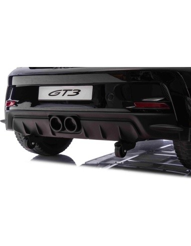 Elektromobilis Porsche 911 GT3 juodas