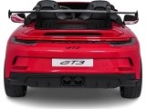 Elektromobilis Porsche 911 GT3, raudonas