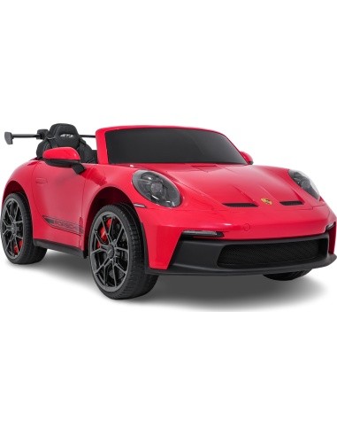 Elektromobilis Porsche 911 GT3, raudonas