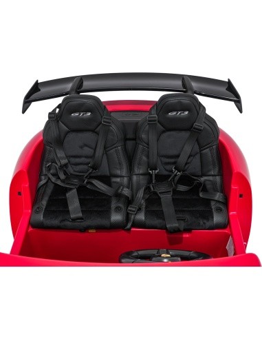 Elektromobilis Porsche 911 GT3, raudonas