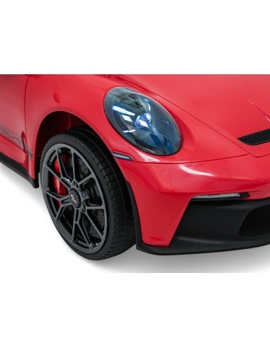 Elektromobilis Porsche 911 GT3, raudonas