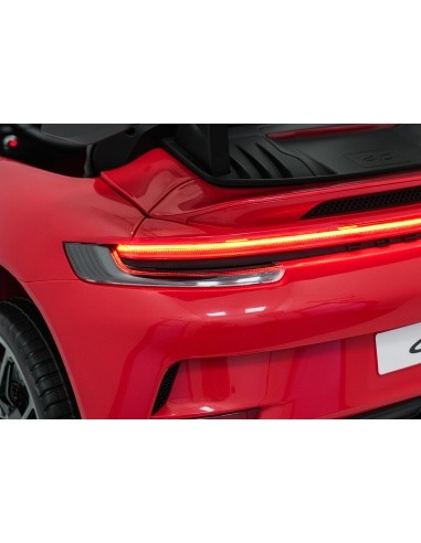 Elektromobilis Porsche 911 GT3, raudonas