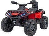 Elektrinis keturratis Can-Am Outlander ATV, raudonas