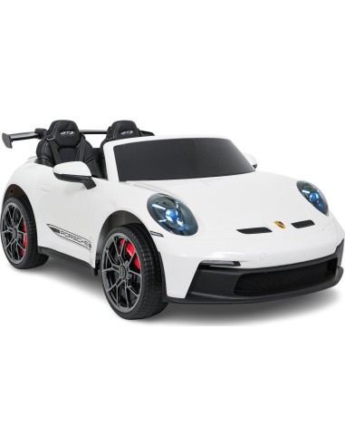 Elektromobilis Porsche 911 GT3, baltas