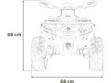 Quad Can Am Outlander ATV Red
