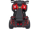 Elektrinis keturratis Can-Am Outlander ATV, raudonas