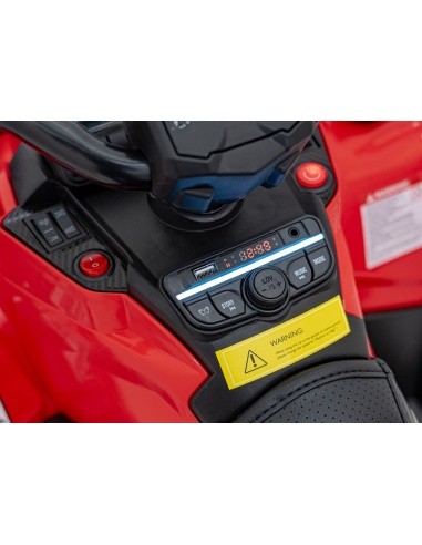 Quad Can Am Outlander ATV Red