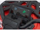 Elektrinis keturratis Can-Am Outlander ATV, raudonas