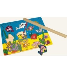 Wooden puzzle "Fishing", 36 months+