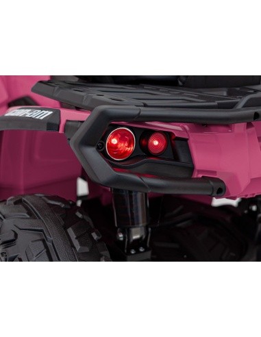 Keturratis Can Am Outlander ATV, rožinis
