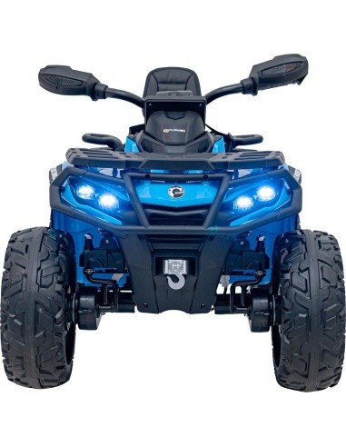 Elektromobilis keturratis Can Am Outlander ATV, mėlynas