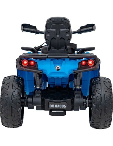 Elektromobilis keturratis Can Am Outlander ATV, mėlynas