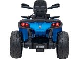 Elektromobilis keturratis Can Am Outlander ATV, mėlynas