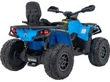 Elektromobilis keturratis Can Am Outlander ATV, mėlynas