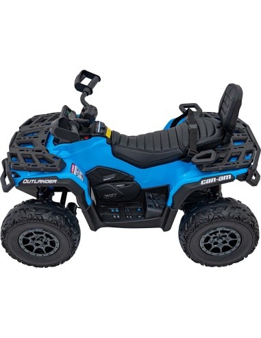 Elektromobilis keturratis Can Am Outlander ATV, mėlynas