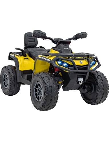 Quad Can Am Outlander ATV Yellow
