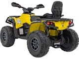 Quad Can Am Outlander ATV Yellow