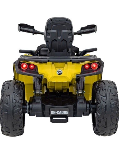Quad Can Am Outlander ATV Yellow