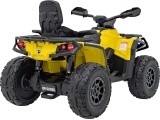 Quad Can Am Outlander ATV Yellow