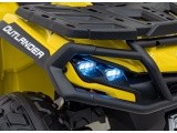 Keturratis Can Am Outlander ATV geltonos spalvos