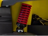 Keturratis Can Am Outlander ATV geltonos spalvos