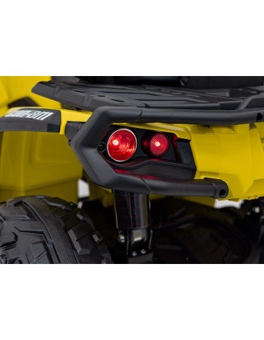 Quad Can Am Outlander ATV Yellow