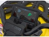 Keturratis Can Am Outlander ATV geltonos spalvos