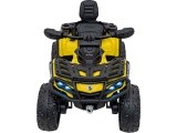 Keturratis Can Am Outlander ATV geltonos spalvos