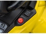 Keturratis Can Am Outlander ATV geltonos spalvos