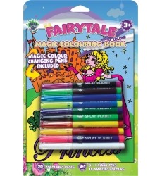Splat Planet magic colouring book FAIRYTALE