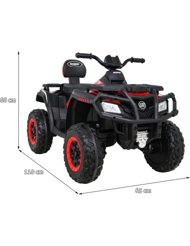 Quad XT-SPEED 4x4 Red