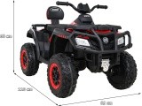Quad XT-SPEED 4x4 Red