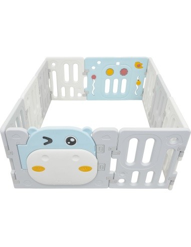 Hippo Modular Playpen Blue