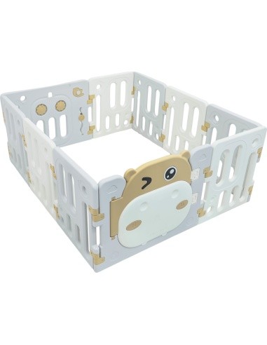 "Hippo" modulinė žaidimų aikštelė rudos spalvos