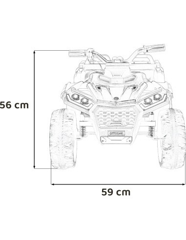 Quad Sport TX ATV Pink
