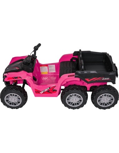 Keturratis sportas TX ATV rožinis
