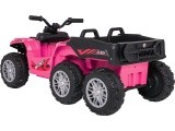 Keturratis sportas TX ATV rožinis