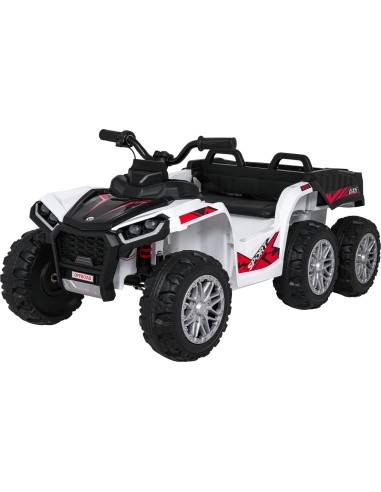 Elektrinis keturratis Quad Sport TX ATV, baltas