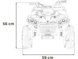 Quad Sport TX ATV White