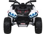 Elektrinis keturratis Quad Sport TX ATV, baltas