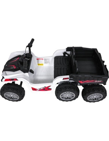 Elektrinis keturratis Quad Sport TX ATV, baltas